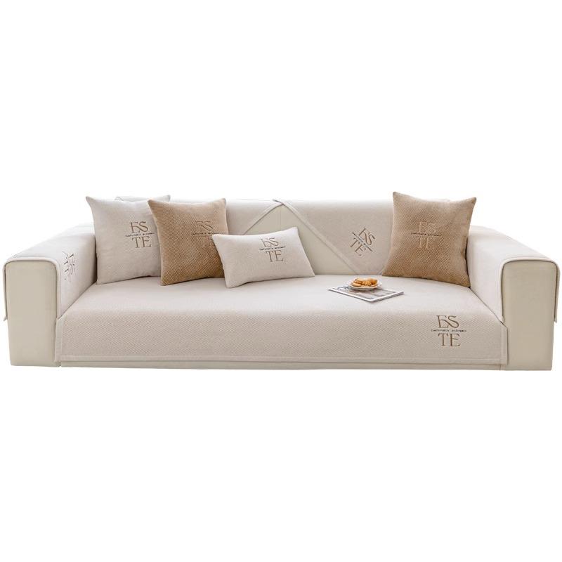 Chenille Sofa Cushion Cushion Four Seasons Universal Non-Slip Sofa Cover Anti-Scratching Sofa Cover Towel
