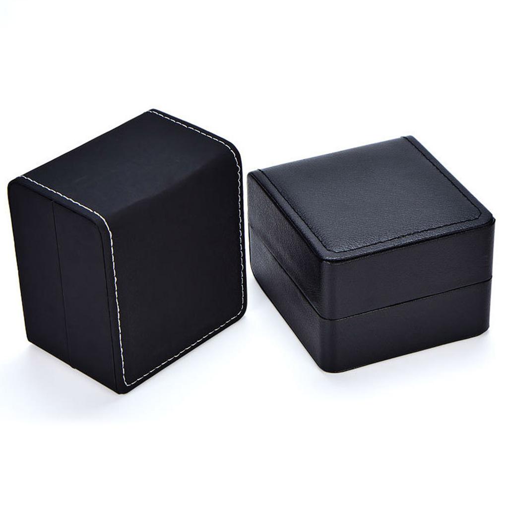 Modische Einzeluhren-Geschenkbox in mehreren eleganten Farben, praktisch für Schmuck- und Armband-Aufbewahrungslösung