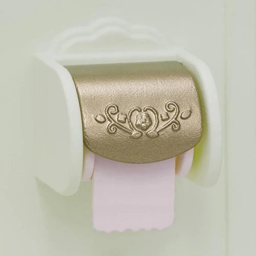 Jouet - SYLVANIAN FAMILIES - 5740 Les Toilettes - Toilettes Avec Chasse D'eau Et Accessoires