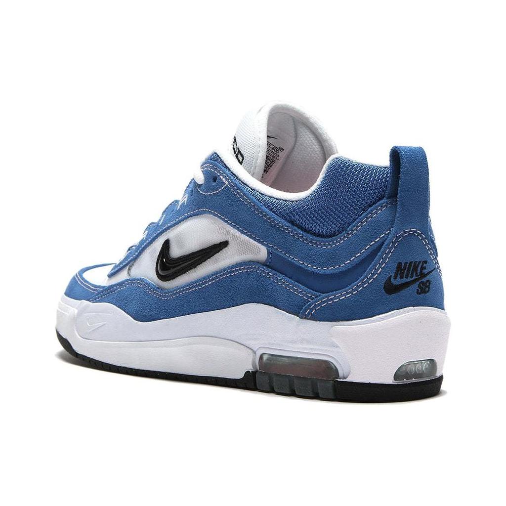 Nike Air Max Ishod Wair SB Star Blue Unisex Sneaker Weiß Mittelweich-Rosa Schwarz FB2393-400