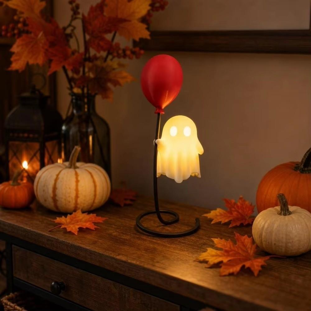 Halloween Vibe Spooky Ghost Night Light Courtyard Ornament Halloween Ambient Lighting  Halloween