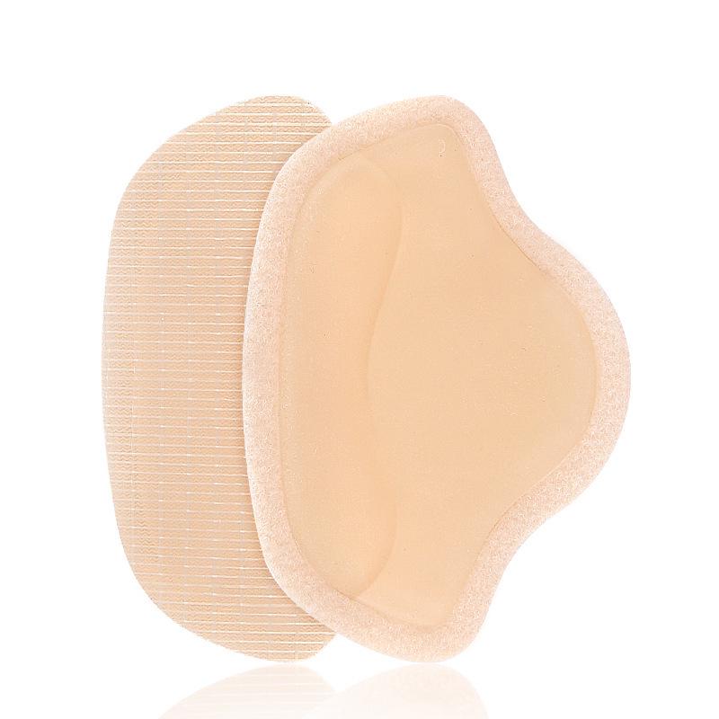 Cushioned Heel Stickers: Soft, Anti-Slip, Self-Adhesive, Cuttable, Skin-Like, Size-Adjusting Pads for High Heels