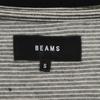 BEAMS Border Pattern Short sleeve T-shirt S Black Men's Used