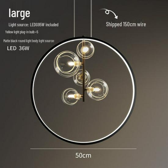 Modern Nordic Pendant Light for High-End Bars, Restaurants, Coffee Shops, Staircases, and Bedrooms