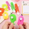 Colored Mini Box Cutter: Portable Craft Knife for Students & Package Opening