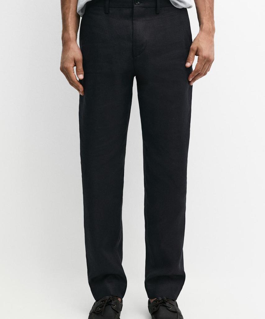 Masimodutti Linen Suit Pants