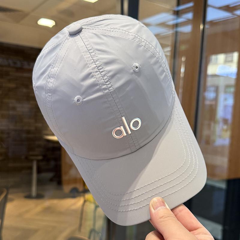 Solid Simple Color Letter Decor Neutral Quick Drying Breathable Baseball Cap
