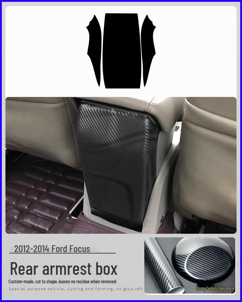 

Наклейка на интерьер из углеродного волокна Fox 12-18 для центральной консоли и рычага переключения передач