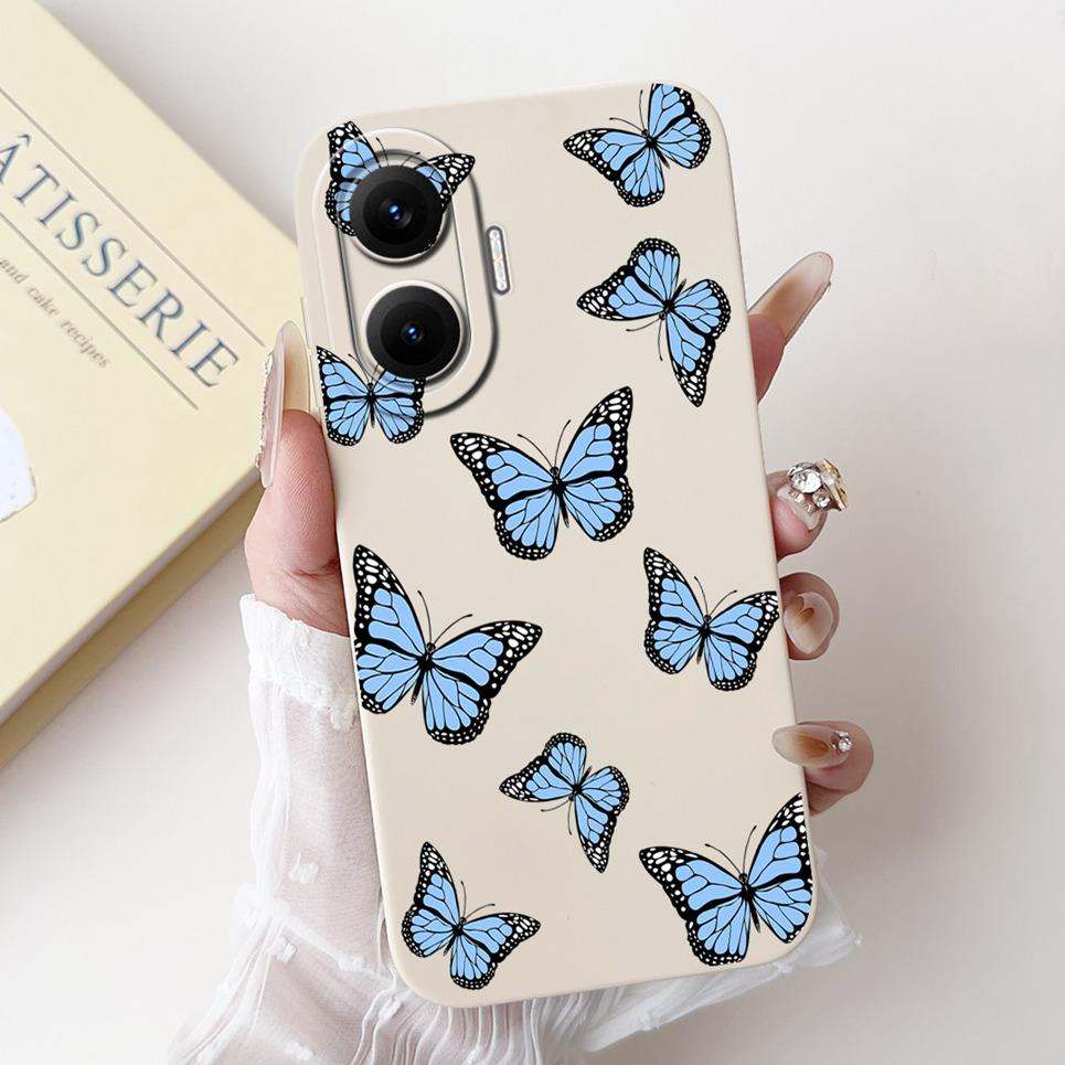 For Xiaomi Poco F7 Pro Ultra PocoF7 Poco F6 Cover Redmi Xiaomi Turbo 4 Pro Funda Flower Girly Rabbit Soft Phone Case Silicone