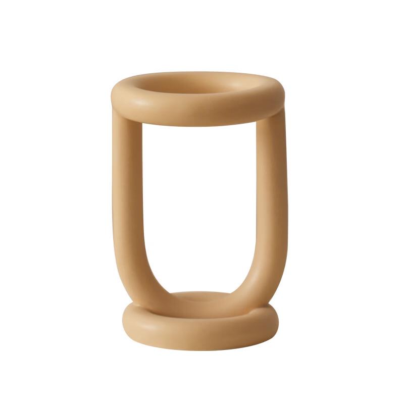 

Ceramic Suction Cup Wall-Mounted Toothbrush Holder