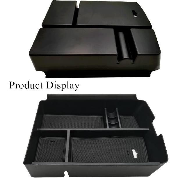 Center Console Organizer Fit For VW Atlas And Cross Sport 2018      Interior Storage Box Accessories (Not Fit For 2024) (Console Organizer)