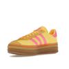 Adidas Gazelle Bold Spark Lucid Pink Women Sneakers Yellow IG4387