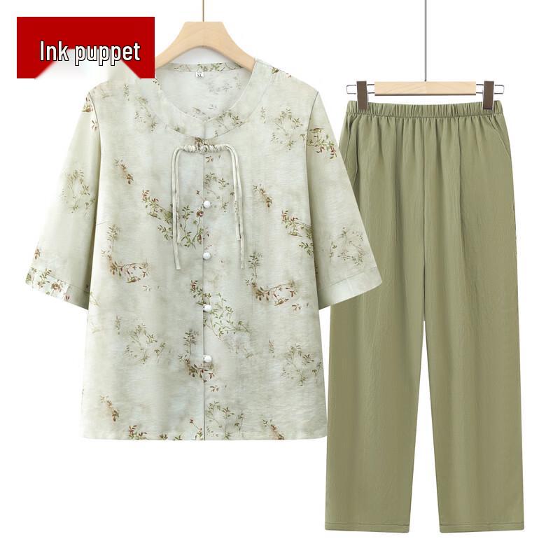 New Chinese Style Floral Blouse