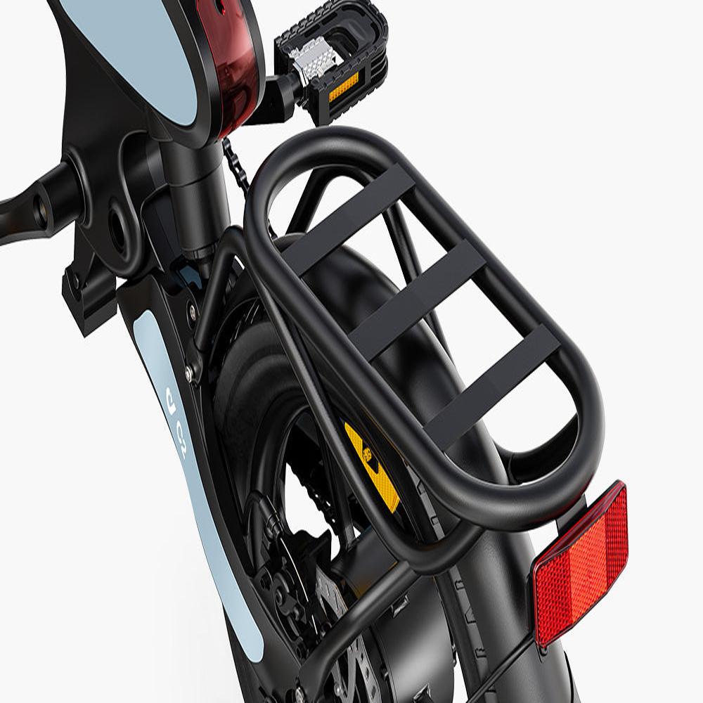 Electric Bike Foldable DYU C2 16" 250W Motor 48V 7.5AH Max Range 40Km Top Speed 25Km/h Load 120KG Black