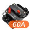 30A to 300A circuit breaker fuse reset, car stereo inline fuse holder, waterproof marine circuit breaker reset fuse 12V-48V DC