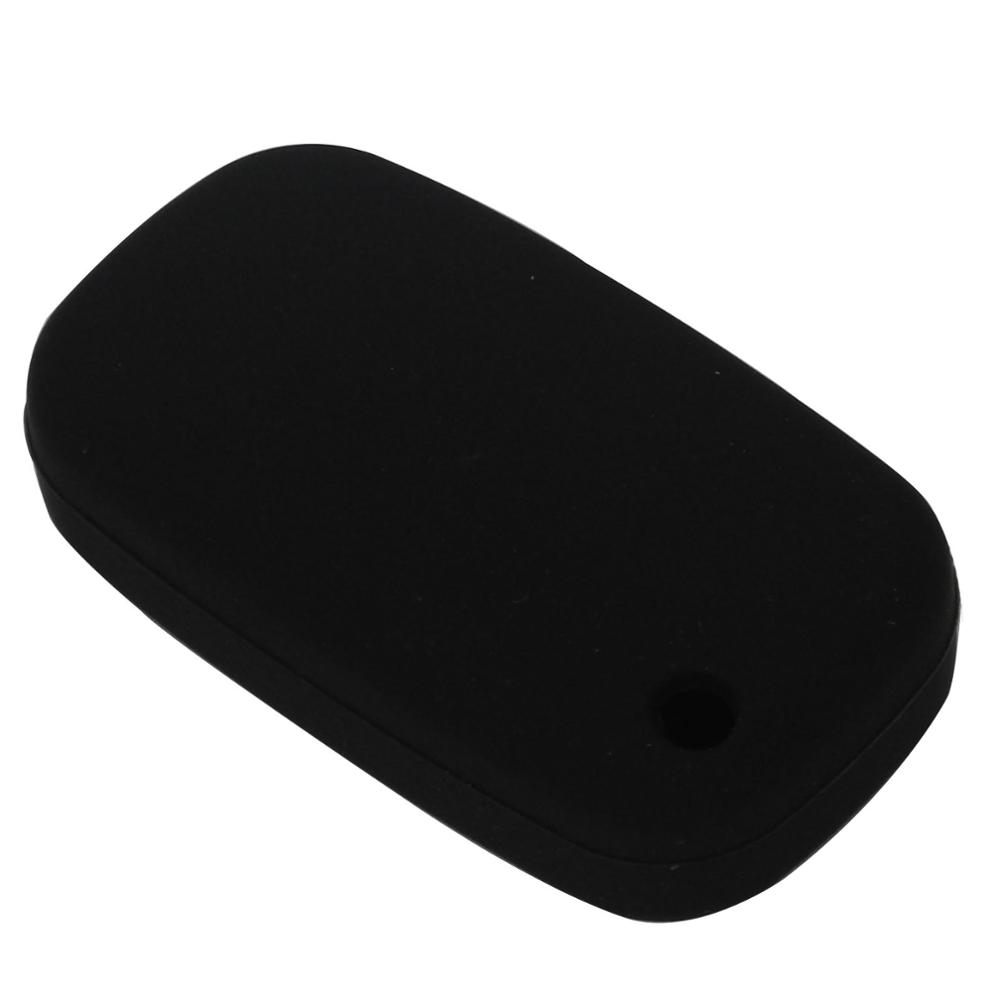 

jingyuqin 2 кнопки дистанционного силиконовый складной чехол для автомобильного ключа чехол Proctored для Renault для Lada Modus Clio Megane Kangoo чёрный