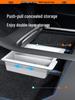DiBo Central Control Storage Box for Tesla Model 3/Y Armrest - Car Interior Organizer and Decorative Accessory.