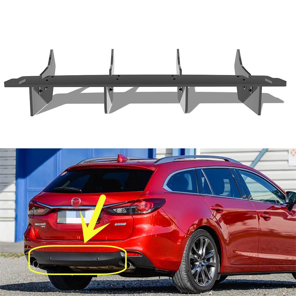 Mazda 6 Wagon Rear Spoiler (2013-2016) - Exterior Trim Car Accessory