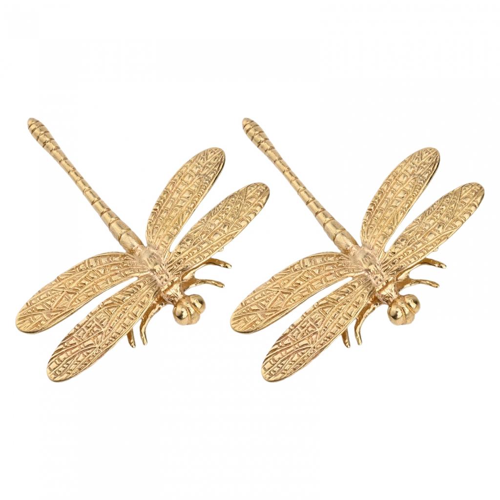 Trendy Brass Dragonfly Drawer Pulls for Enhancing Furniture Aesthetics