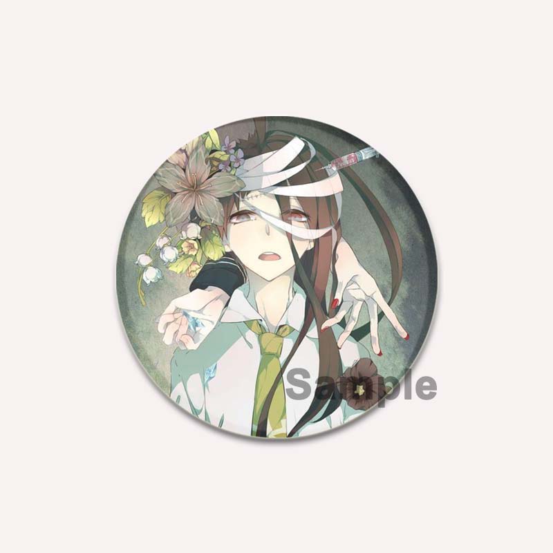 32/44/58MM Inferenz Abenteuer Spiel Anime Broschen Danganronpa HD Print Abzeichen Rucksack Kragen Cartoon Revers Pins Schmuck Geschenke Zubehör