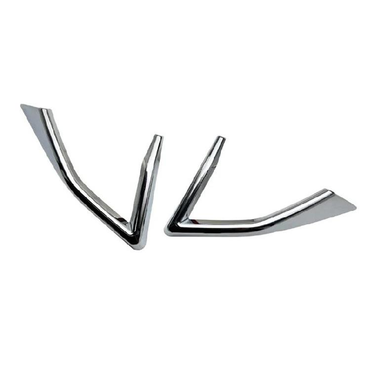 For Nissan Qashqai J12   Car Accessories ABS Chrome Front Fog Light Lamp Cover Trim Molding Bezel Garnish