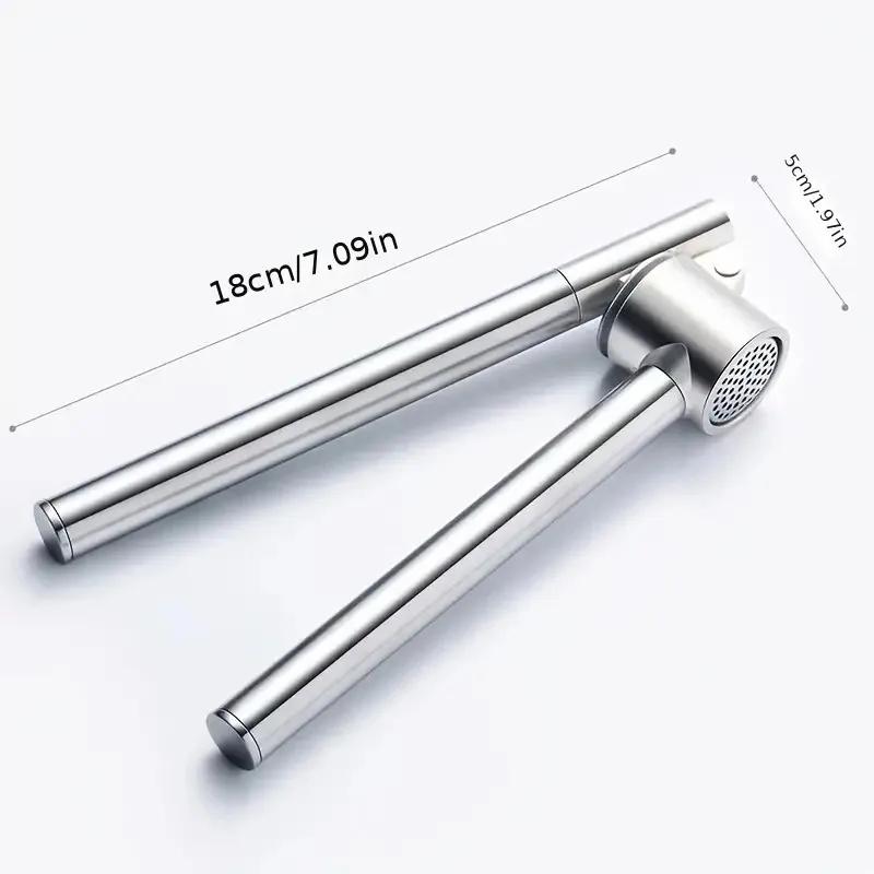 Zinc Alloy Garlic Press Manual Ginger Garlic Press Kitchen Gadgets Garlic Press Vegetable Cutter Vegetable Chopper Kitchen Items