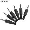5PCS/lot 3.5mm 1/8 "Single/Double Channel Stereo Plug Welding Type Audio Male Plug 3.5 Socket 2 3 4 Section adapter connectors