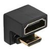 Mini HD to HD Adapter 180 Degrees Male to Female 8K 60Hz 48Gbps Transmission Mini HD to HD Converter for PC TV Projector