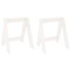 VidaXL 2x Bar Stools Chairs Kitchen Stools Bistro Seats Living Room Furniture Counter Interior White 40x40x45 823660