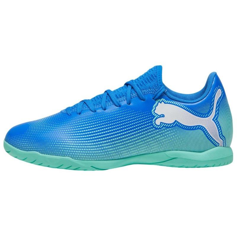 Puma FUTURE 7 PLAY IT Men's Football Boots Blue Soft Comfortable 107942-01