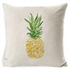 Summer Fruit Polo New Nordic Simple Throw Pillow Cover Linen Cushion Cover Pillow Cover
