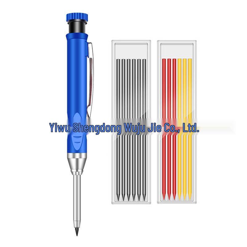 Profesjonalny ołówek stolarski do obróbki drewna z długim nosem do głębokich otworów z szybkoschnącym grafitem