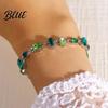 Delicate Chain Bracelet Women Irregular Cubic Zirconia Inlaid Adjustable Length