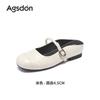 Augustine bag head half slippers summer new light mouth silver sandals beautiful matching skirt