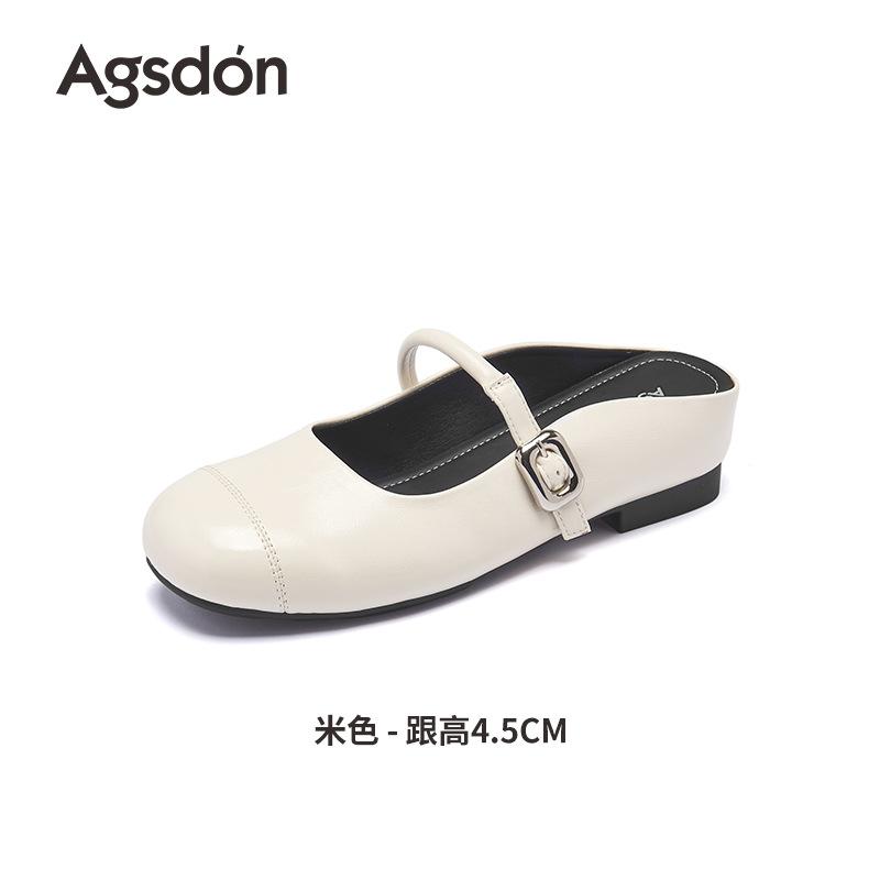 Augustine bag head half slippers summer new light mouth silver sandals beautiful matching skirt