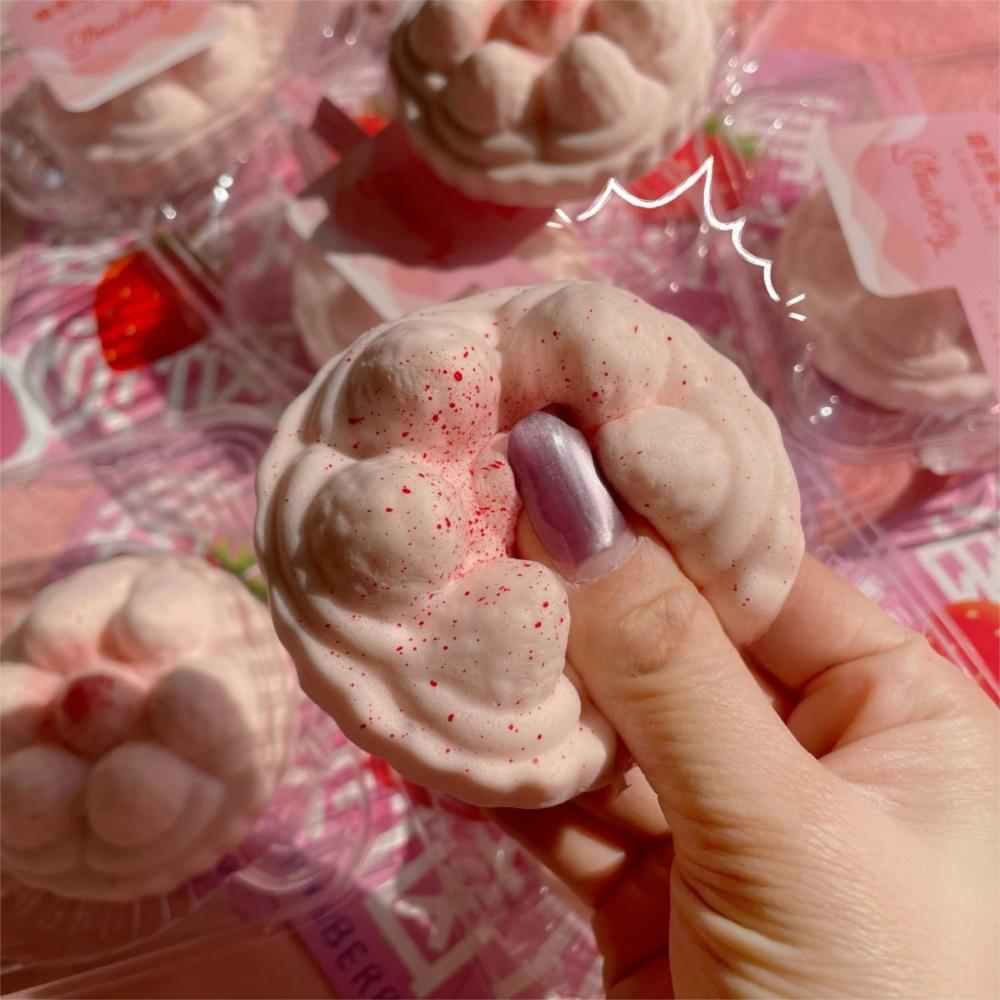 Soft Sensory Fidget Toys Snow Top Lava Cake Stress Relief Toys  Gifts for Kids Adults