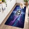 Flannel Kitchen Mat Manchester United Soft Area Rug Non Slip Floor Carpet Home Decoration