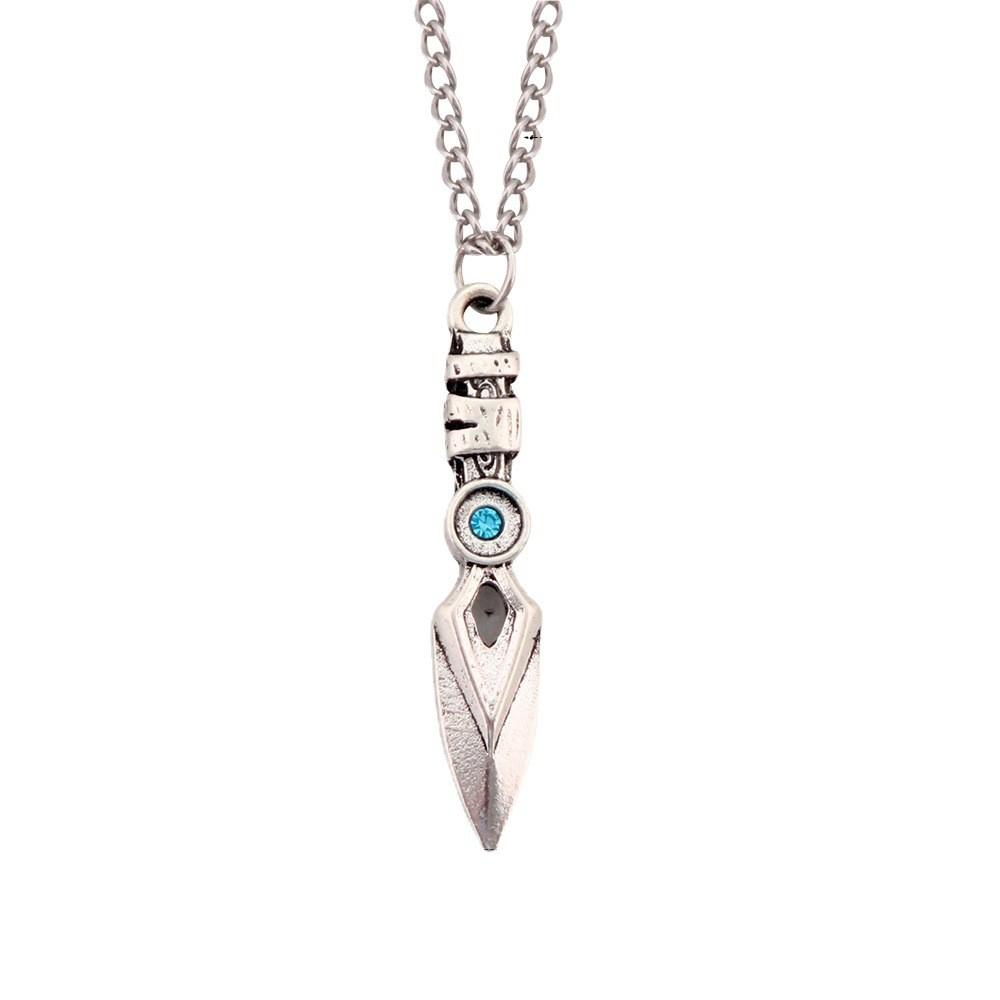 Game Cosplay Valorant Necklace With Electroplated Alloy Pendant Jewelry Gift