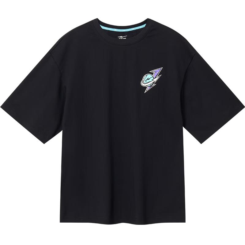 ERKE Boys' Youth Round Neck Short Sleeve Outdoor Sports T-shirt