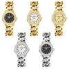 YaLaLuSi Stylish Ladies’ Luxury Diamond-Set Bracelet Watch: An Elegant Water-Resistant Quartz Timepiece Perfect as a Gift Relo