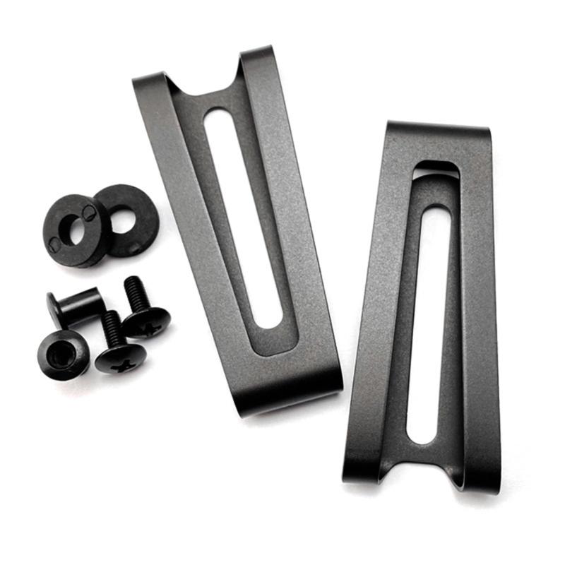 K Sheath Waist Clip Accessories K Sheath Back Clip with Screws Waist Clip Scabbard Carrying Pocket Clip K Sheath Clip