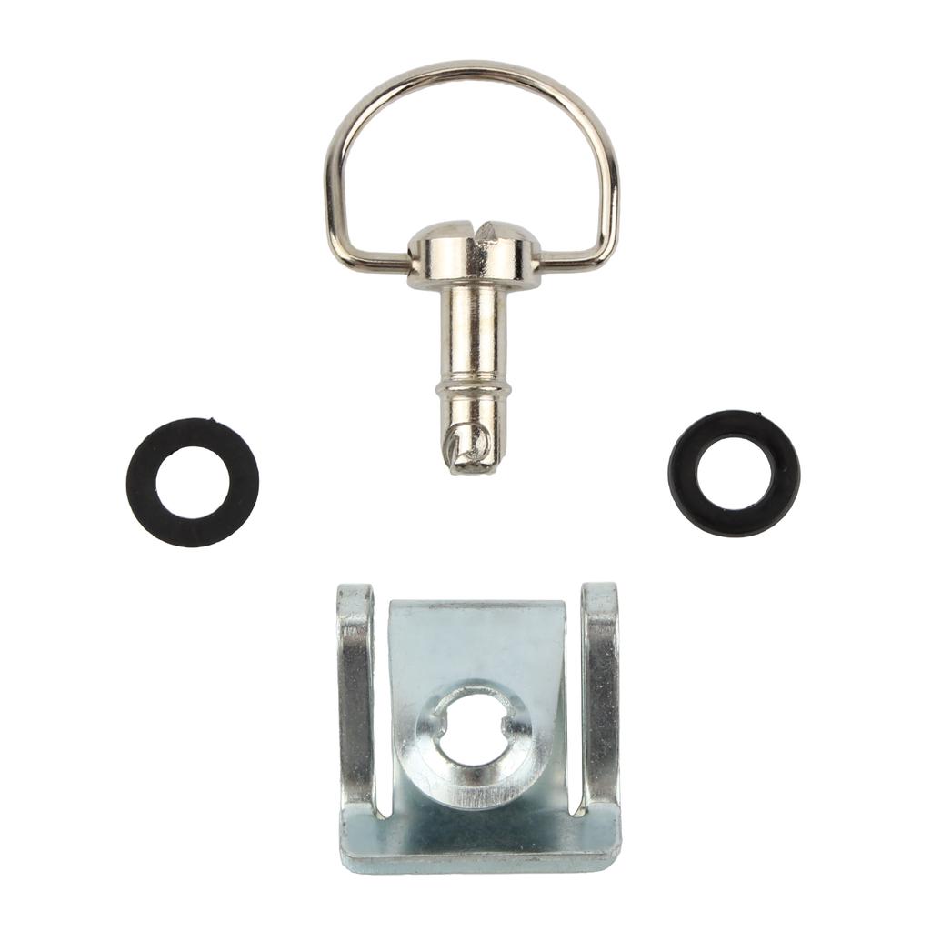10pcs 17mm Motorcycle Motorbike Quick Release 1/4 D-ring Turn Race Fairing Fastener Universal For Honda Yamaha Kawasaki Ducati