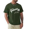 Gibson Les Paul Guitar Music Rock T Shirt Harajuku Short Sleeve T-shirt Cotton Graphics Tshirt Tops