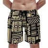 3D Printed Ethnic Short Pants For Men Vintage Pattern Beach Shorts Summer Fashion Children Street Board Shorts Surf Swim Trunks