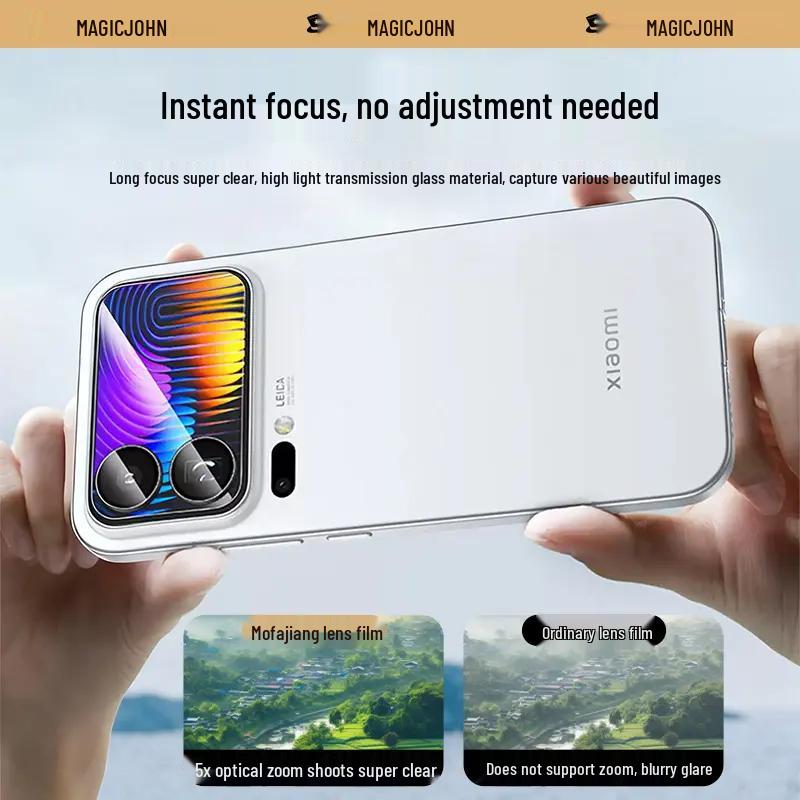 Xiaomi 17 Pro Camera Lens & Back Screen Protector