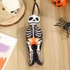 Halloween Hanging Ornaments With Soft Fabric Cute Skeleton Ghost Cat Pumpkin Designs Perfect For Halloween Party Home Decor