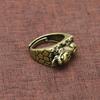 Brass Pixiu Rings Collection Accessories Figurines Copper Adjustable Ring Gifts