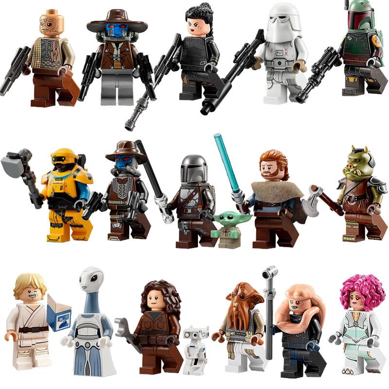 24 Styles Planet Legion Minifigures: Small Particle Building Blocks for Children s Educational Play