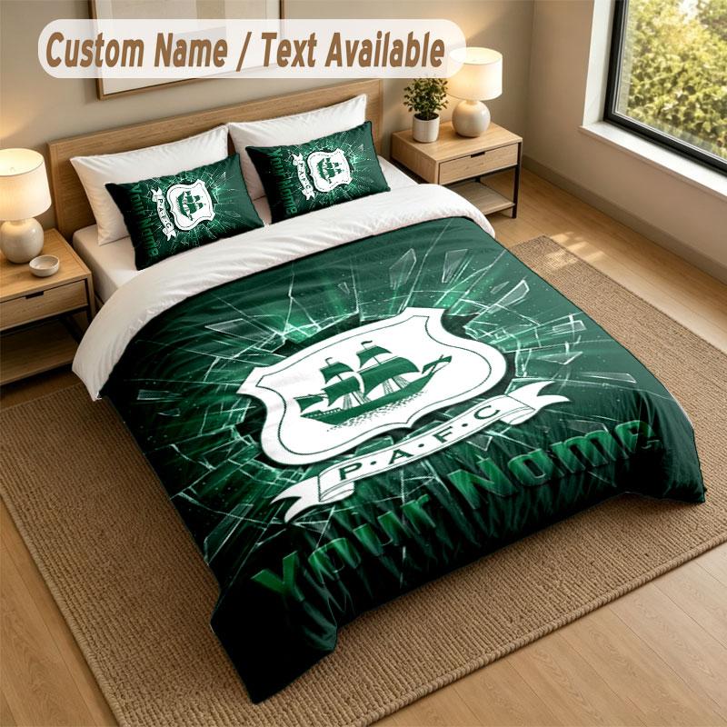 Bedding Set 1 Duvet Cover 2 Pillowcases Plymouth Argyle FC Print Soft Bed Linen Bedroom Decor