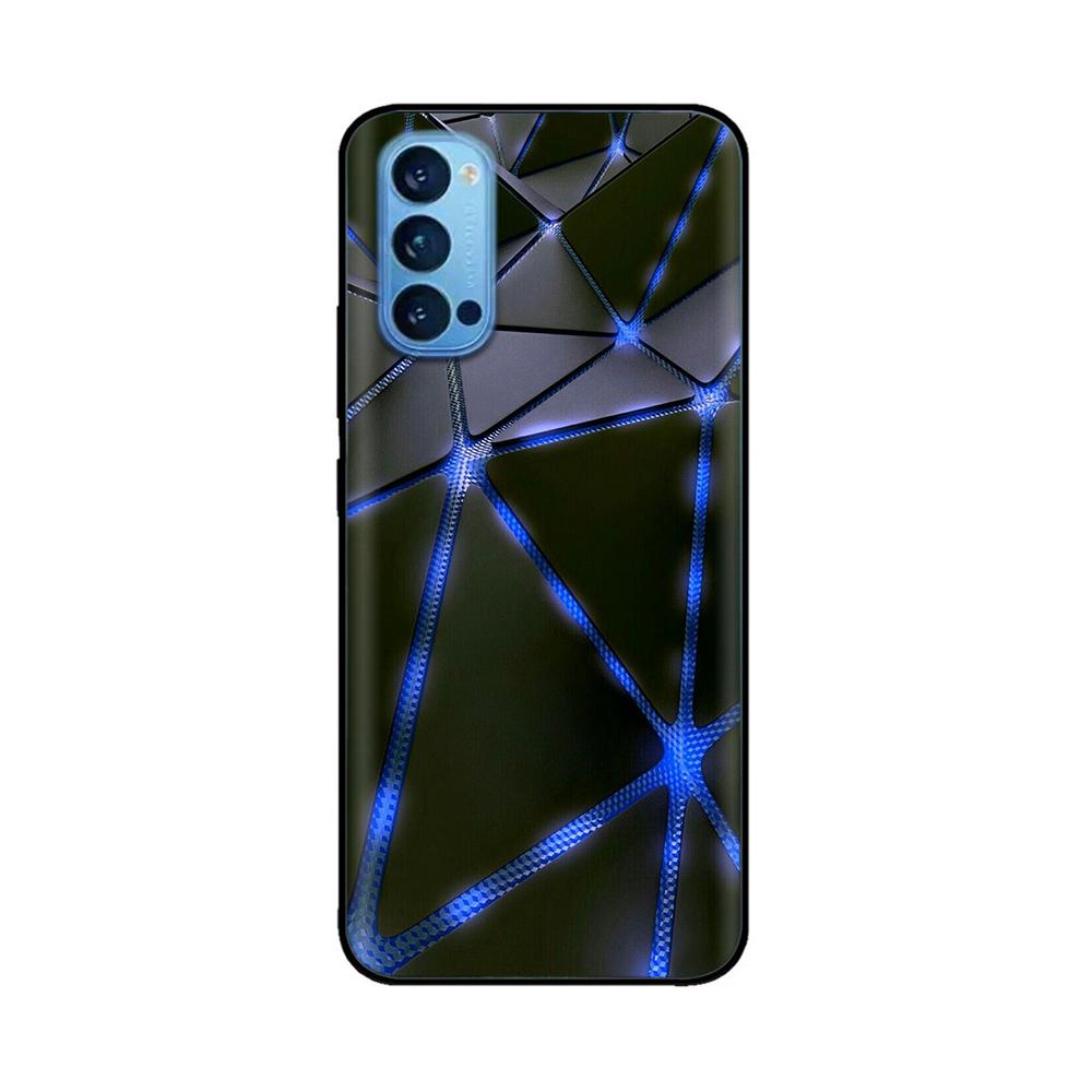 For Oppo Reno4 Pro 5G Case Soft TPU Black Silicone Phone Back Cover for OPPO Reno 4 Reno4 Pro 5G 4G Case Funda Coque Bumper Capa